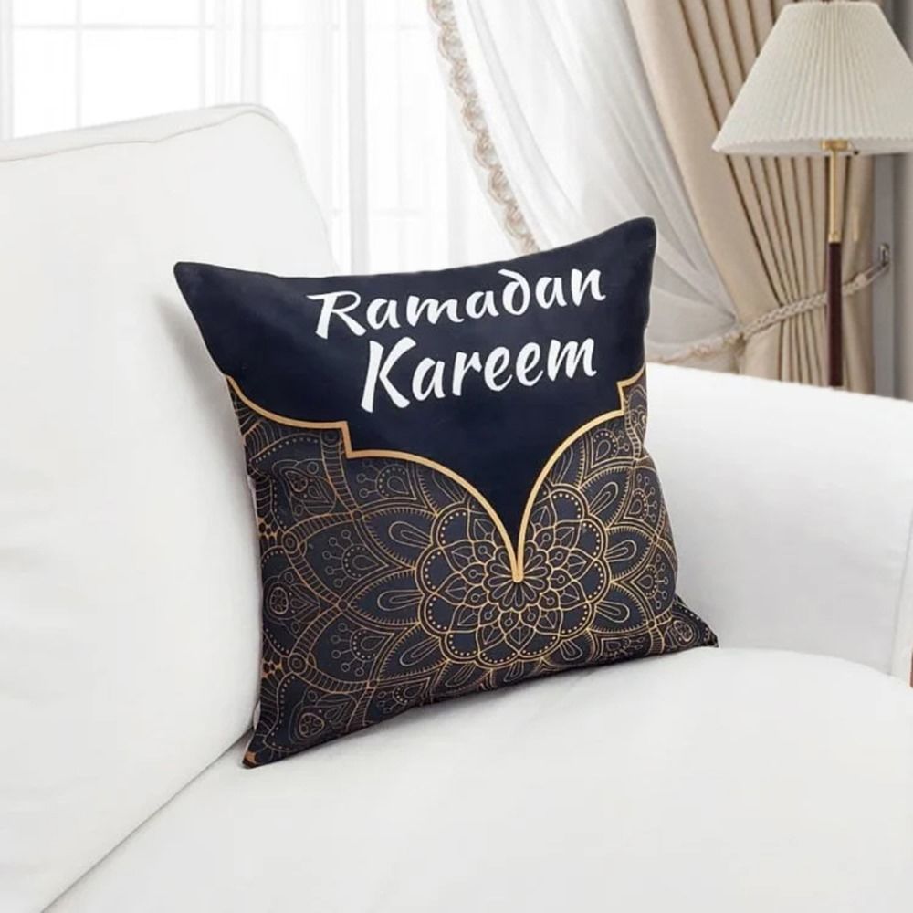 Ramazan%20Dekoratif%20Runner%20&%20Kırlent%20Kılıf%20%20Kombin%20Set-Siyah