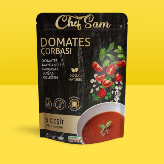 CHEF SAM DOMATES ÇORBASI (3 PAKET )