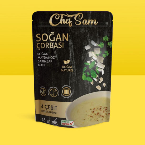 CHEF SAM SOĞAN ÇORBASI (3 PAKET )