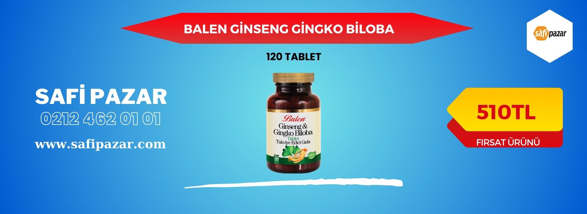 Balen Ginseng & Gingko Biloba Tablet