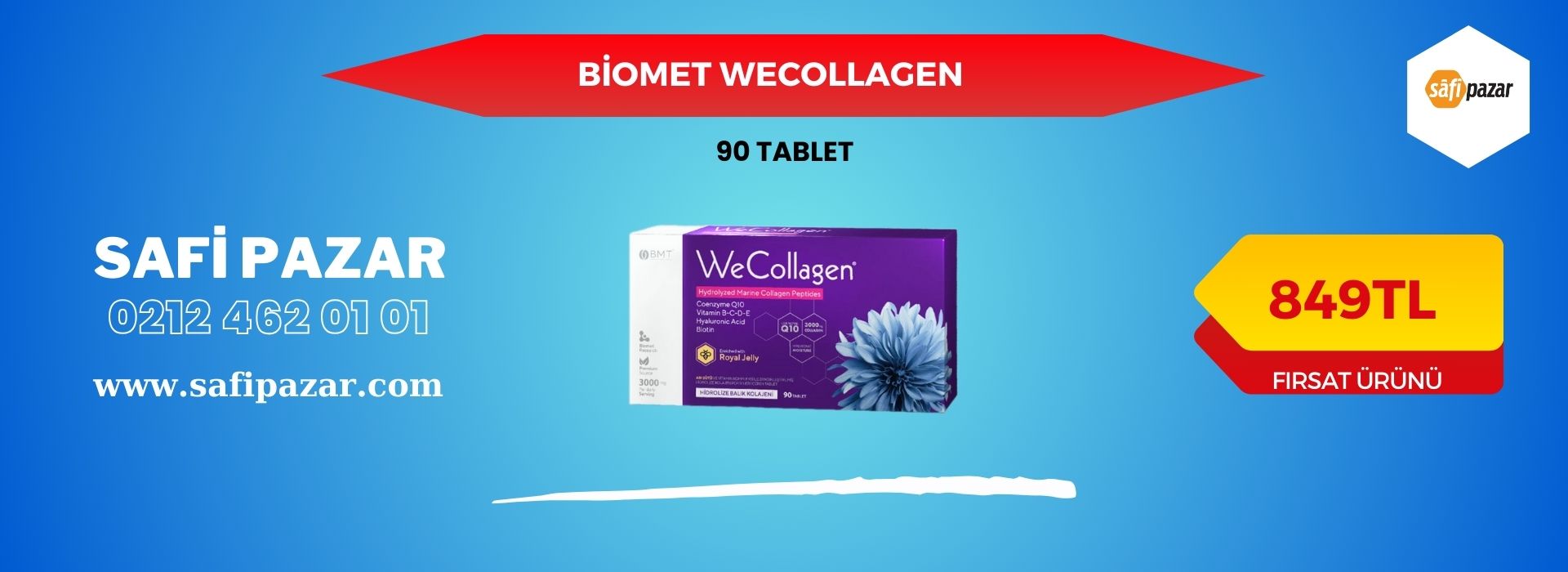 Biomet WeCollagen 90 Tablet